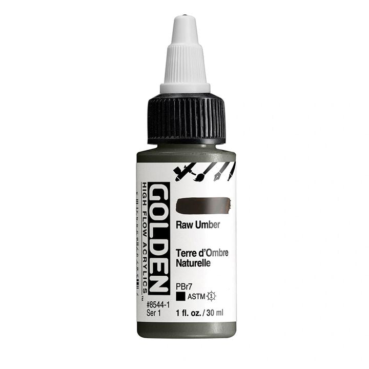 Akrilna boja GOLDEN High Flow 30 ml – 8544 Sirova Umbra
