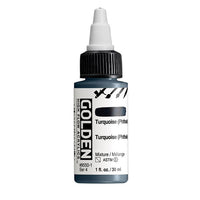 Akrilna boja GOLDEN High Flow 30 ml – 8550 Tirkizna Ftalocijaninska
