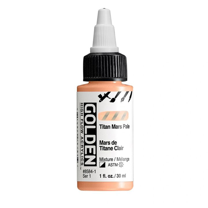 Akrilna boja GOLDEN High Flow 30 ml – 8584 Titan Mars Svijetla