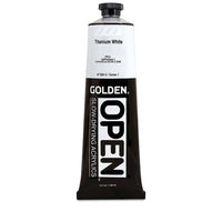 Akrilna boja GOLDEN OPEN Slow-Drying 148 ml – 7380 Titan bijela