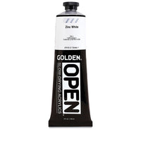 Akrilna boja GOLDEN OPEN Slow-Drying 148 ml – 7415 Cink bijela