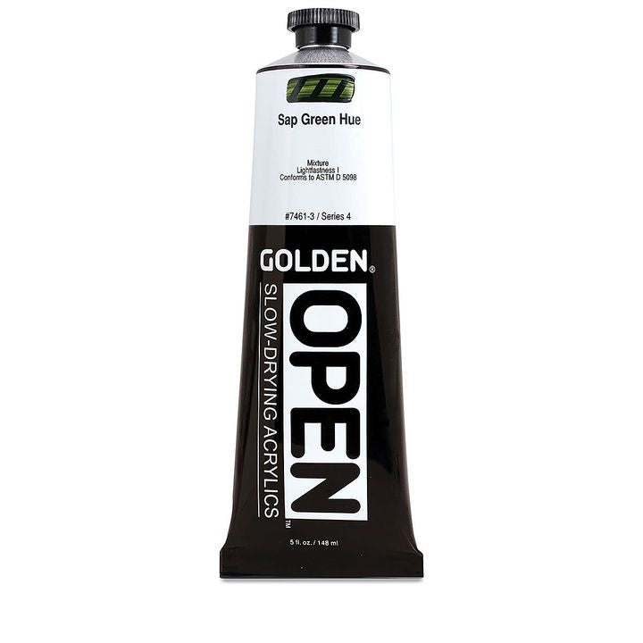Akrilna boja GOLDEN OPEN Slow-Drying 148 ml – 7461 Sap zelena hue