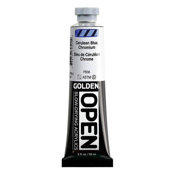 Akrylová farba GOLDEN OPEN Slow-Drying 59 ml | rôzne odtiene — obrázok 11