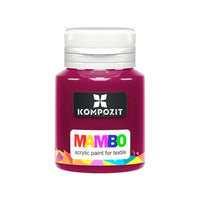 Akrilna boja za tekstil i kožu MAMBO 20 ml – 09 Bordo