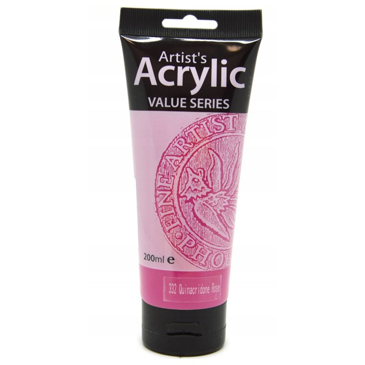 Akrilna boja PHOENIX 200 ml – 332 Quinacridone Rose