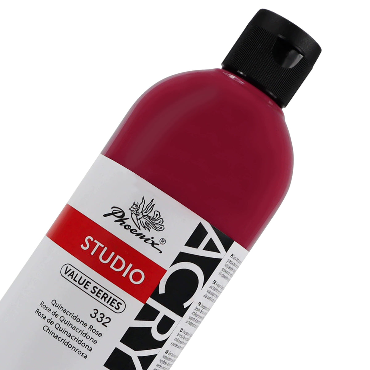 Akrilna boja Phoenix 332 Quinacridone Rose 500 ml