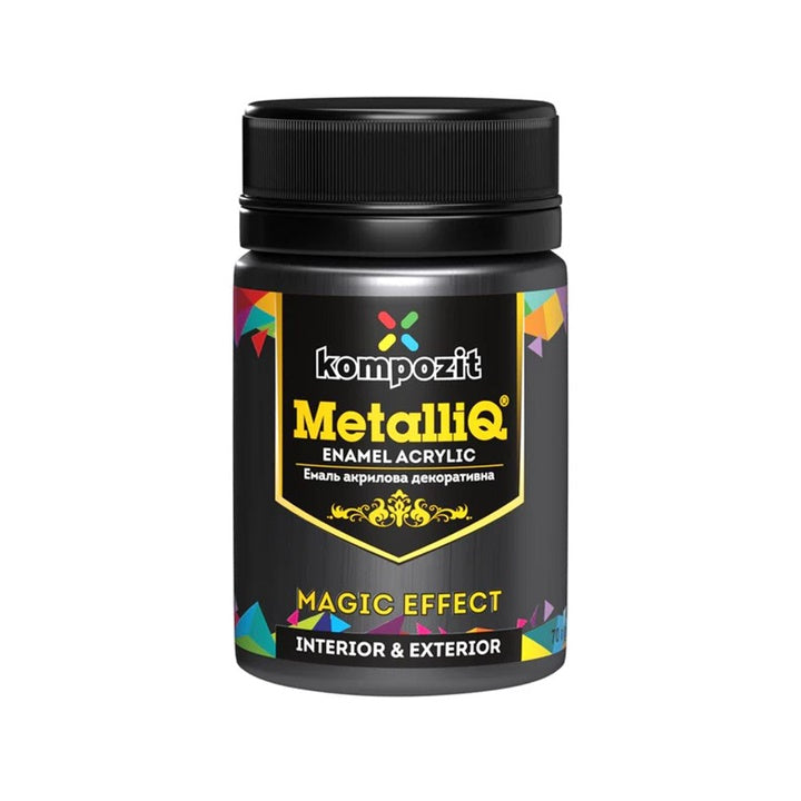 Akrilna boja s metalik efektom 70 g – platinasta