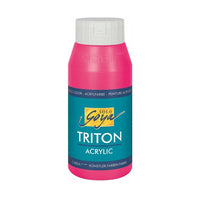 Akrilna boja Solo Goya TRITON 750 ml – fluorescentna ružičasta