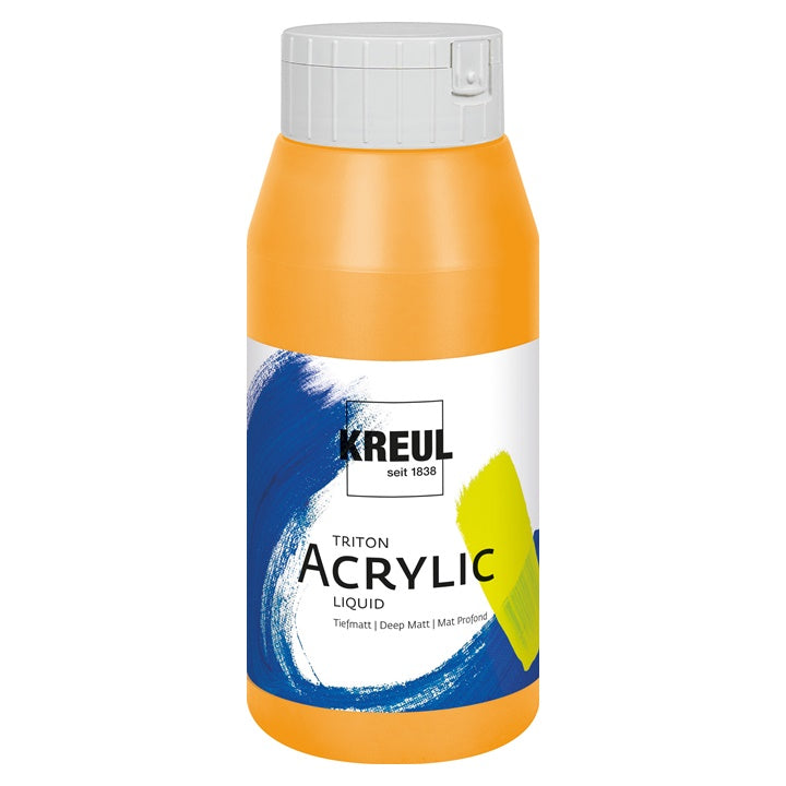 Akrilna boja Solo Goya TRITON 750 ml – Indijska Žuta