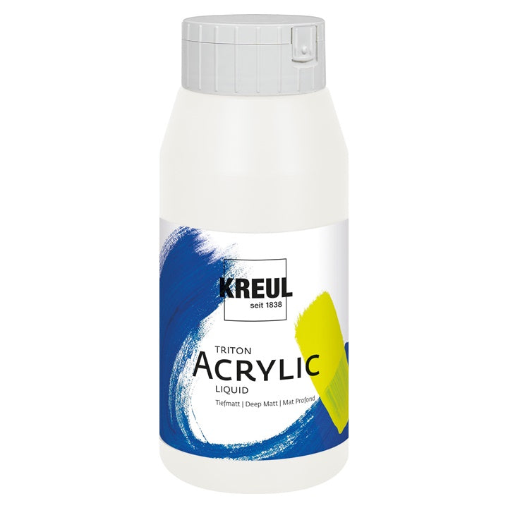 Akrilna boja Solo Goya TRITON 750 ml – Titan bijela