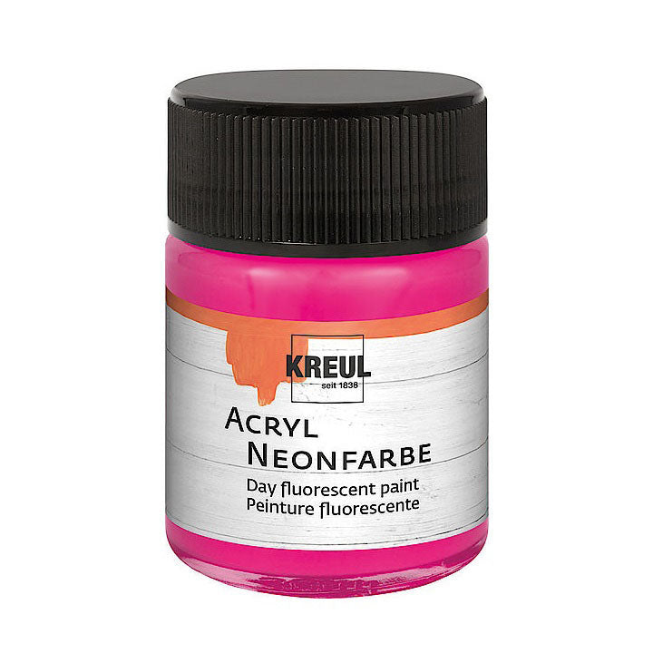 Akrylové farby KREUL FLUORESCENT 50 ml | rôzne farby — obrázok 4