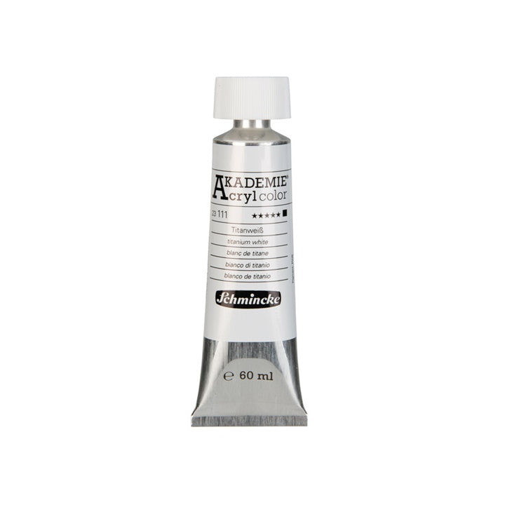 Akrilne boje Schmincke AKADEMIE 60 ml – 111 titan bijela