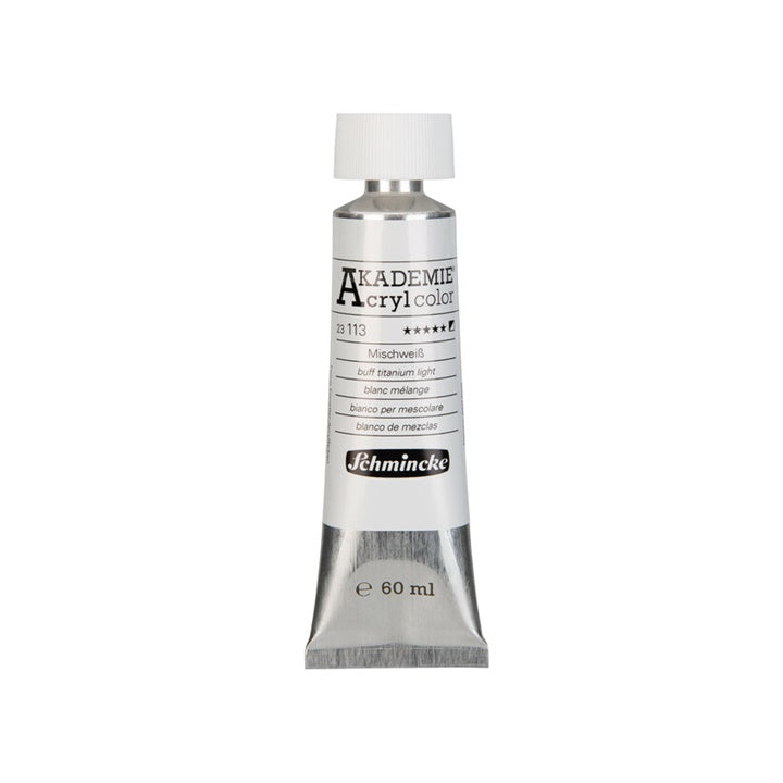 Akrilne boje Schmincke AKADEMIE 60 ml – 113 buff titan svijetla