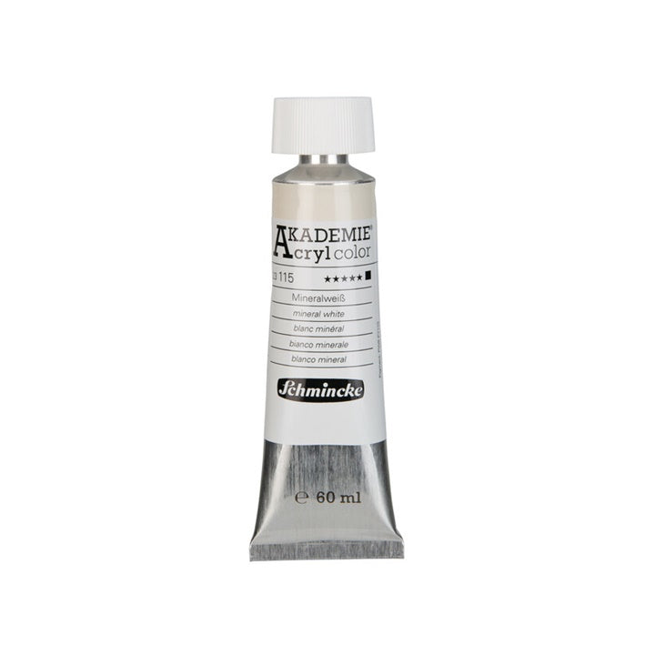 Akrilne boje Schmincke AKADEMIE 60 ml – 115 mineralna bijela