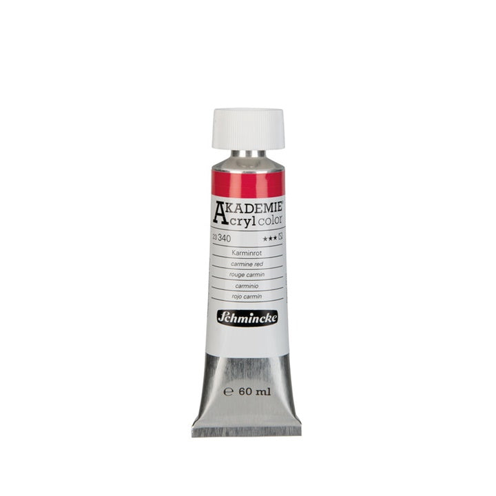 Akrilne boje Schmincke AKADEMIE 60 ml – 340 karmin crvena