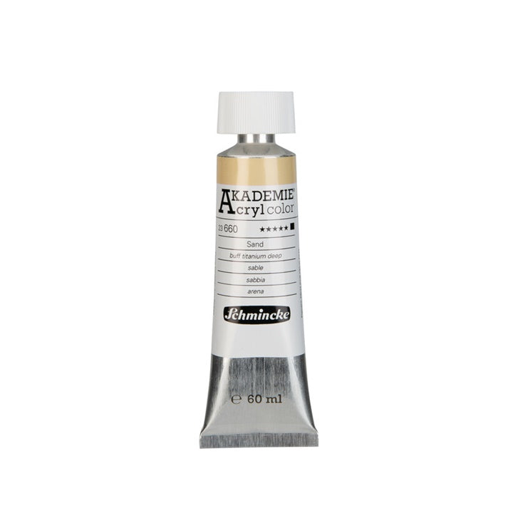 Akrilne boje Schmincke AKADEMIE 60 ml – 660 buff titan tamna