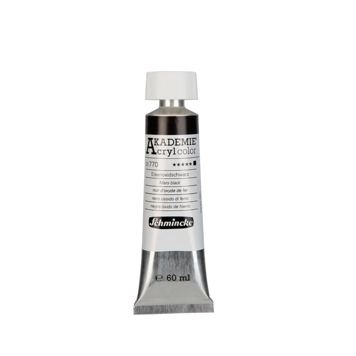Akrilne boje Schmincke AKADEMIE 60 ml – 770 mars crna