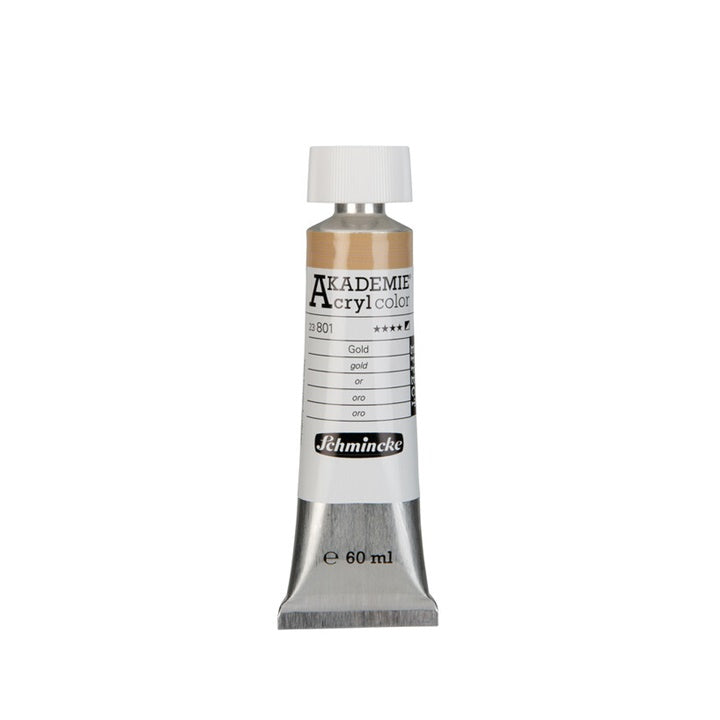 Akrilne boje Schmincke AKADEMIE 60 ml – 801 zlatna