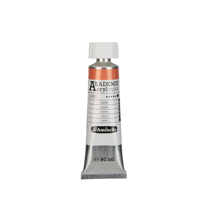 Akrilne boje Schmincke AKADEMIE 60 ml – 802 bakrena