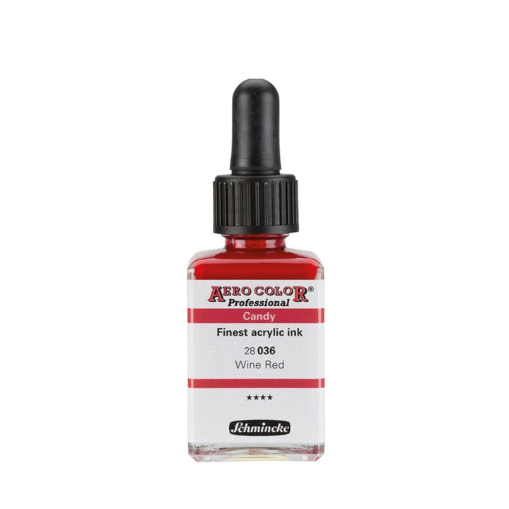 Akrilna tinta Schmincke AERO COLOR Professional Candy 28 ml – 036 vinsko crvena