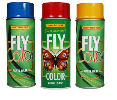 Akrylový lak v spreji FLY COLOR 400 ml | rôzne odtiene — obrázok 2