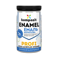 Akrilni emajl KOMPOZIT PROFI Gloss 0.3 l – Bijela