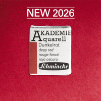 Akvarel boja Schmincke AKADEMIE 1/2 posudica - Golden pink – 335 Tamnocrvena