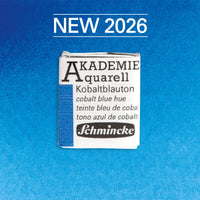 Akvarel boja Schmincke AKADEMIE 1/2 posudica - Golden pink – 405 Kobaltno plava nijansa