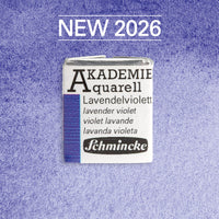 Akvarel boja Schmincke AKADEMIE 1/2 posudica - Golden pink – 449 Lavanda ljubičasta