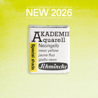 Akvarel boja Schmincke AKADEMIE 1/2 posudica - Golden pink – 950 Neon žuta