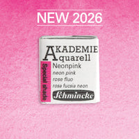 Akvarel boja Schmincke AKADEMIE 1/2 posudica - Golden pink – 952 Neon ružičasta