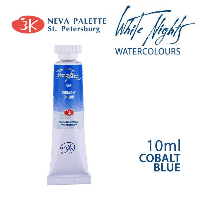Akvarele White Nights 10 ml | izaberite nijansu - Kobalt plava