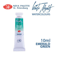Akvarele White Nights 10 ml | izaberite nijansu - Smaragdno zelena