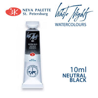 Akvarele White Nights 10 ml | izaberite nijansu - Neutralno crna