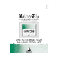 Akvarelna boja Maimeri Blu – polusuha posudica 1,5 ml – Bakreno zelena svijetla
