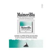 Akvarelna boja Maimeri Blu – polusuha posudica 1,5 ml – Bakreno zelena tamna