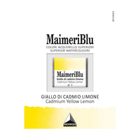 Akvarelna boja Maimeri Blu – polusuha posudica 1,5 ml – Kadmijeva žuta limun