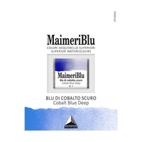 Akvarelna boja Maimeri Blu – polusuha posudica 1,5 ml – Kobaltno plava tamna