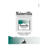 Akvarelna boja Maimeri Blu – polusuha posudica 1,5 ml – Kobaltno zelena