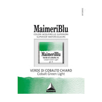 Akvarelna boja Maimeri Blu – polusuha posudica 1,5 ml – Kobaltno zelena svijetla