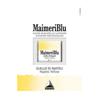 Akvarelna boja Maimeri Blu – polusuha posudica 1,5 ml – Napuljsko žuta