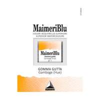 Akvarelna boja Maimeri Blu – polusuha posudica 1,5 ml – Nijansa gumi-guta
