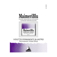 Akvarelna boja Maimeri Blu – polusuha posudica 1,5 ml – Permanent ljubičasto-plava