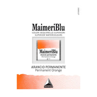 Akvarelna boja Maimeri Blu – polusuha posudica 1,5 ml – Permanent narančasta
