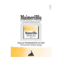 Akvarelna boja Maimeri Blu – polusuha posudica 1,5 ml – Permanent žuta tamna