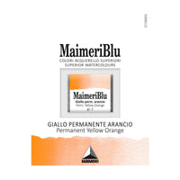 Akvarelna boja Maimeri Blu – polusuha posudica 1,5 ml – Permanent žuto-narančasta