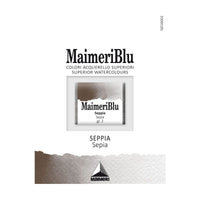 Akvarelna boja Maimeri Blu – polusuha posudica 1,5 ml – Sepija