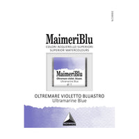 Akvarelna boja Maimeri Blu – polusuha posudica 1,5 ml – Ultramarin plava