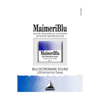 Akvarelna boja Maimeri Blu – polusuha posudica 1,5 ml – Ultramarin tamna