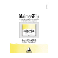 Akvarelna boja Maimeri Blu – polusuha posudica 1,5 ml – Vanadij žuta